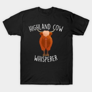 Highland Cow Whisperer T-Shirt